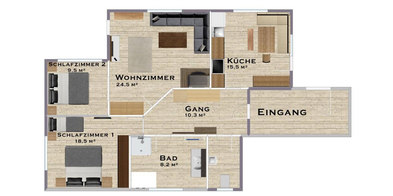 Alp Chalet Appartement คัพเพิล ภายนอก รูปภาพ